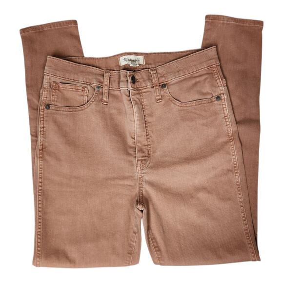 Madewell Denim - Madewell Size 30 10" High Rise Skinny Jeans - Sand Wash